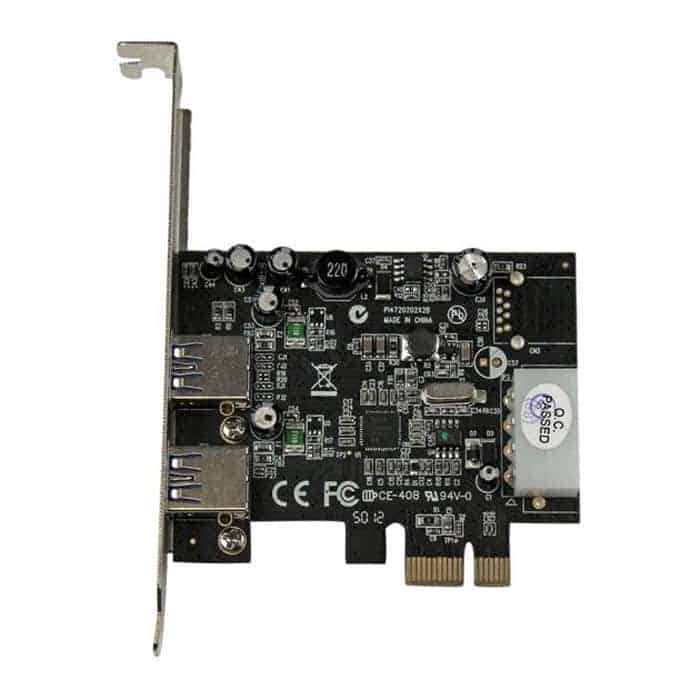 2 Port PCI-E SuperSpeed USB 3.0 Card Adapter StarTech.com